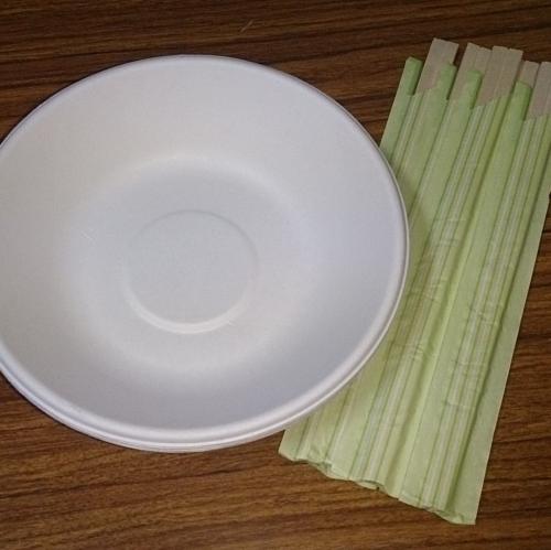 【買い取り】紙皿、割り箸セット（10セット）/