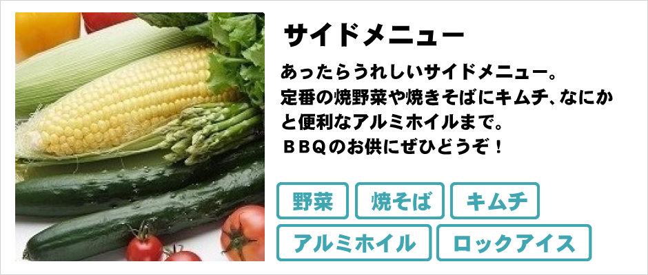 サイドメニュー