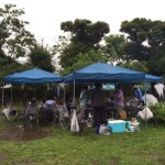 雨が降ってもBBQ！！in晴海埠頭公園