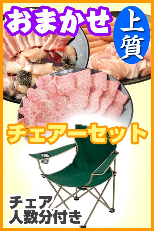 お任せ出張BBQ上質チェアコース　5名～9名（税込4880円/人）/