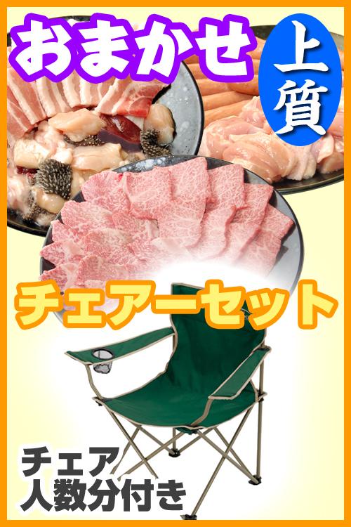 お任せ出張BBQ上質チェアコース　5名～9名（税込4980円/人）/