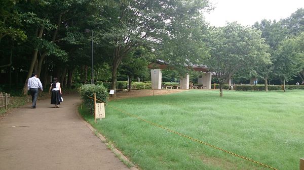 増尾城址　総合公園バーベキュー場（柏市）