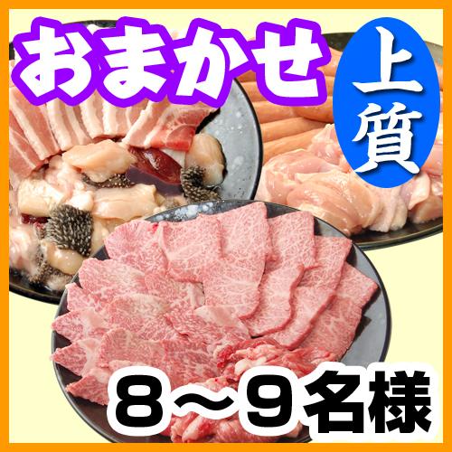 【115】お任せ出張片付けBBQ上質コース8名～9名（お一人様3880円）/