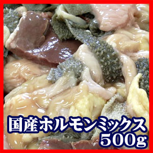 【011】タレ付き国産ホルモンミックス５００ｇ/