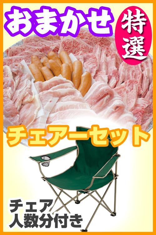 【152】おまかせBBQ特選チェアコース　11名～29名（キャンセル不可）/