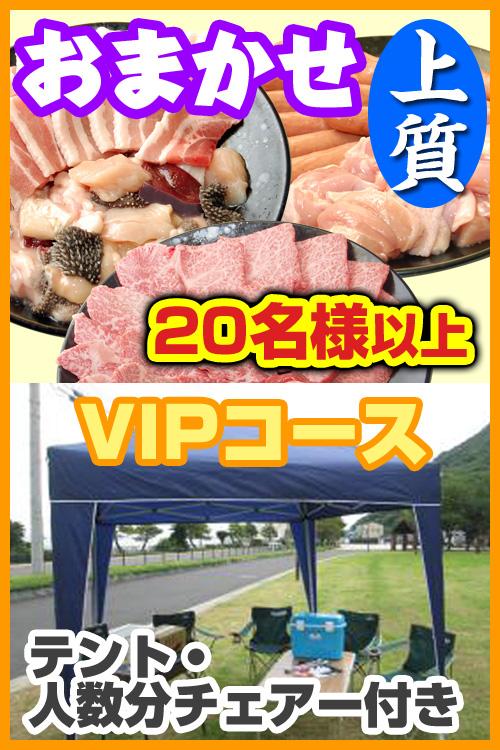 おまかせBBQVIPコース【上質】20名以上/