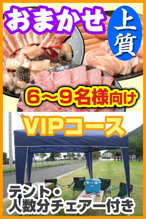 おまかせBBQVIPコース【上質】6名～9名/