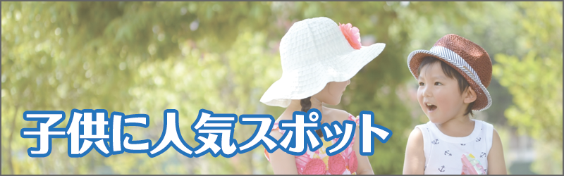 子供に人気スポット
