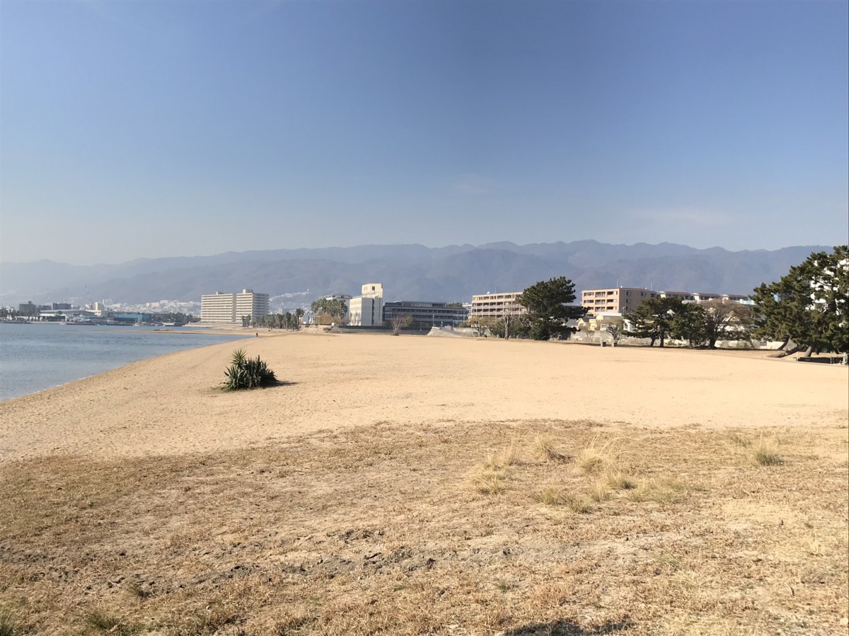 御前浜公園（西宮市）<br />新型コロナウイルスの感染拡大防止のため、現在飲食、宴会、バーべキューは禁止されています。<br />(令和2年4月1日～)