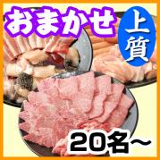 お任せ出張片付けBBQ上質コース20名以上(お一人様3700円)
