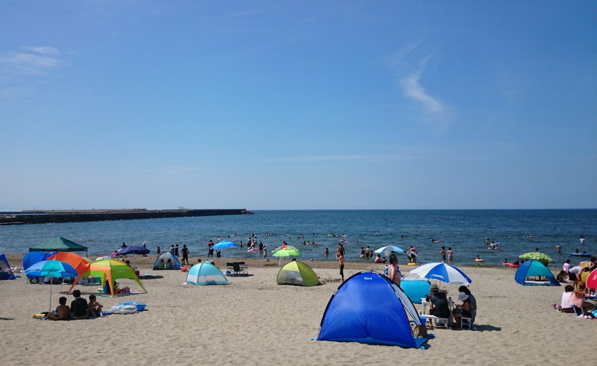 網代浜海岸（聖籠町）