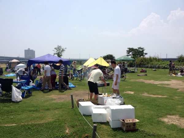 淀川河川公園　海老江地区（大阪市福島区）