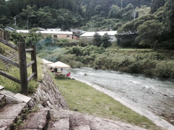 細野渓流キャンプ場（紀の川市）