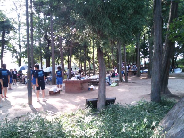 内牧公園　(春日部市)　バーベキュー場