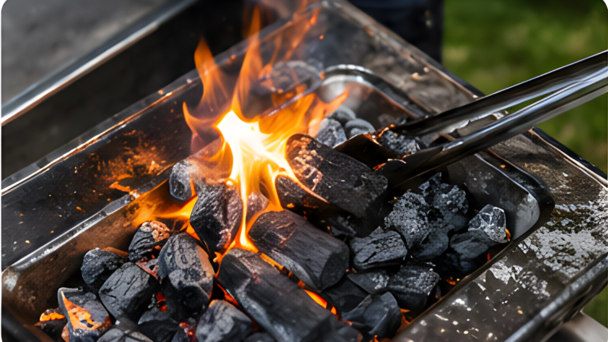 BBQコンロ　炭火　手ぶらバーベキュー　火おこし