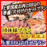 法人・団体プラン(お肉上質)300名様以上