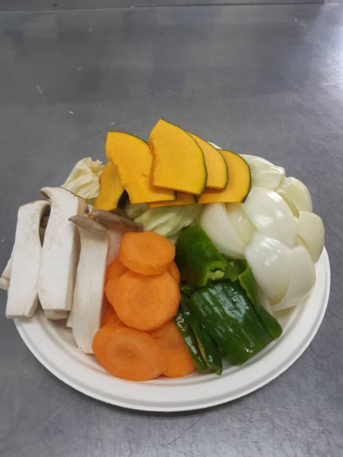 BBQ用野菜盛り合わせ（大・1人前）　　※写真はイメージです。/