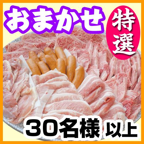 おまかせBBQ特選コース30名以上（税別）/