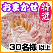 おまかせBBQ特選コース30名以上(税別)