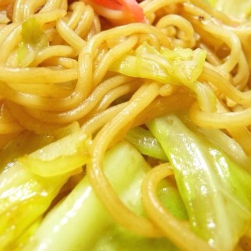 野菜付焼そばセット1人前　（３人前から受付します）（税別）/