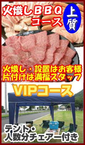 【Ｈ－30】火起し上質ＢＢＱＶＩＰプラン6名～7名（お一人様4750円）/